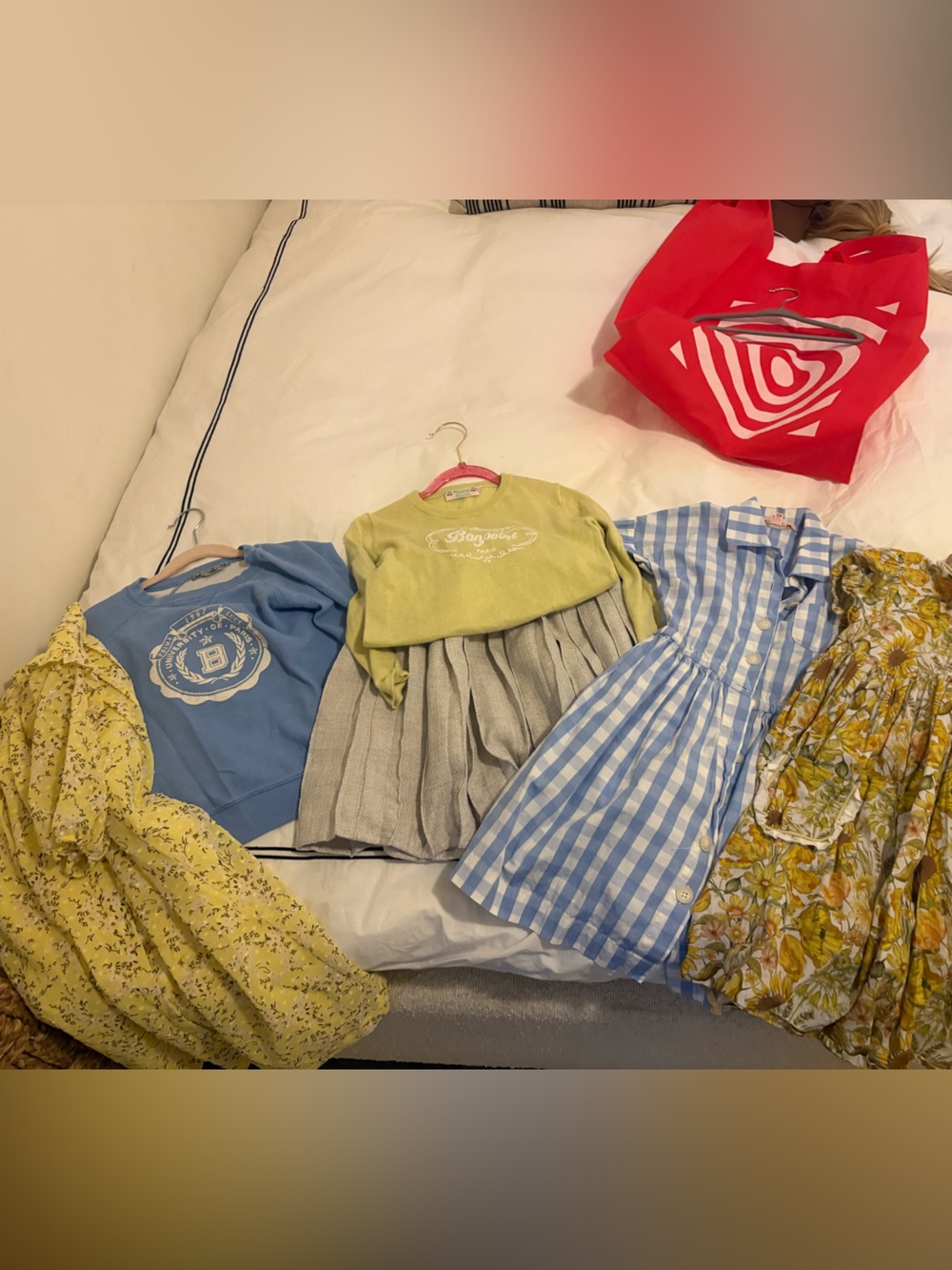 Lot of bonpoint high end designer items with bonpoint logo fits Sz 6/7